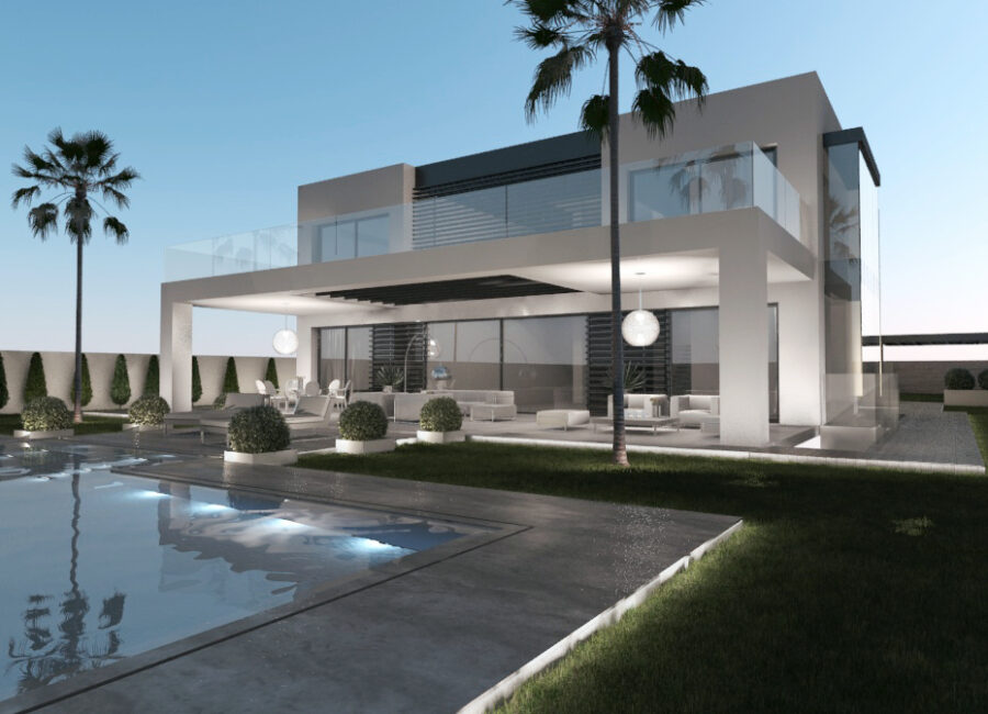 VILLA EN GUADALMINA · Proyecto de arquitectura de Maiz & Diaz Arquitectos en la Costa del Sol