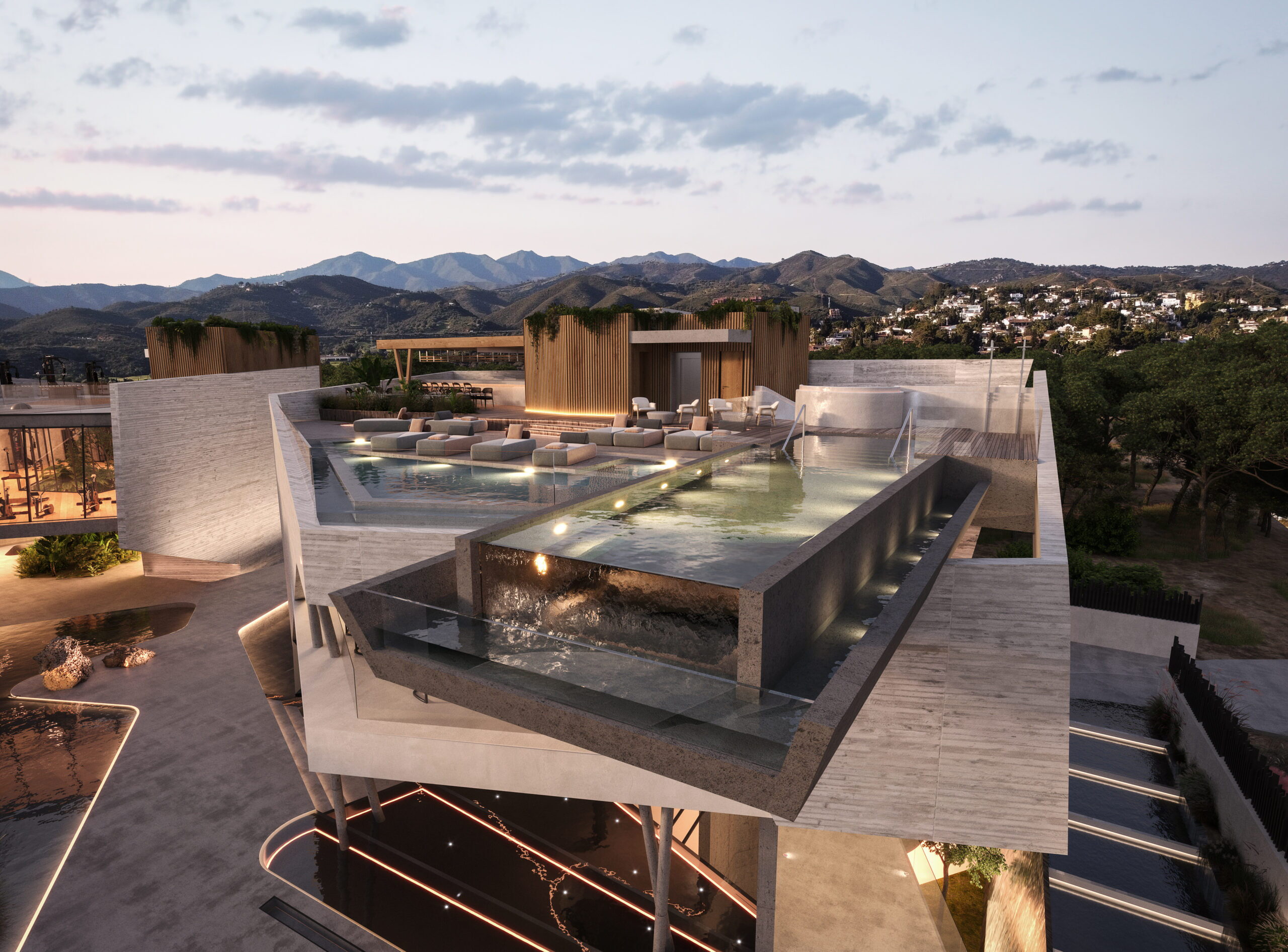CASA CLUB DUNIQUE · Proyecto de arquitectura de Maiz & Diaz Arquitectos en la Costa del Sol