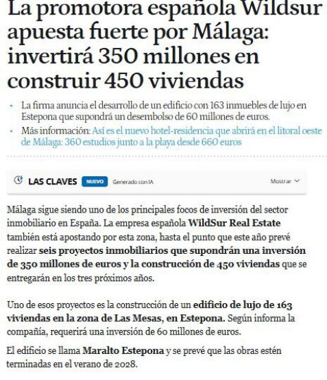 NOTICIA WILDSUR